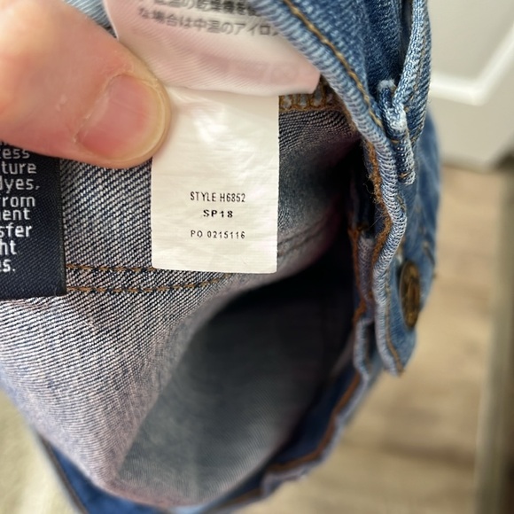 Madewell 9” High Rise Skinny Crop Jeans Size 31 - Picture 5 of 6